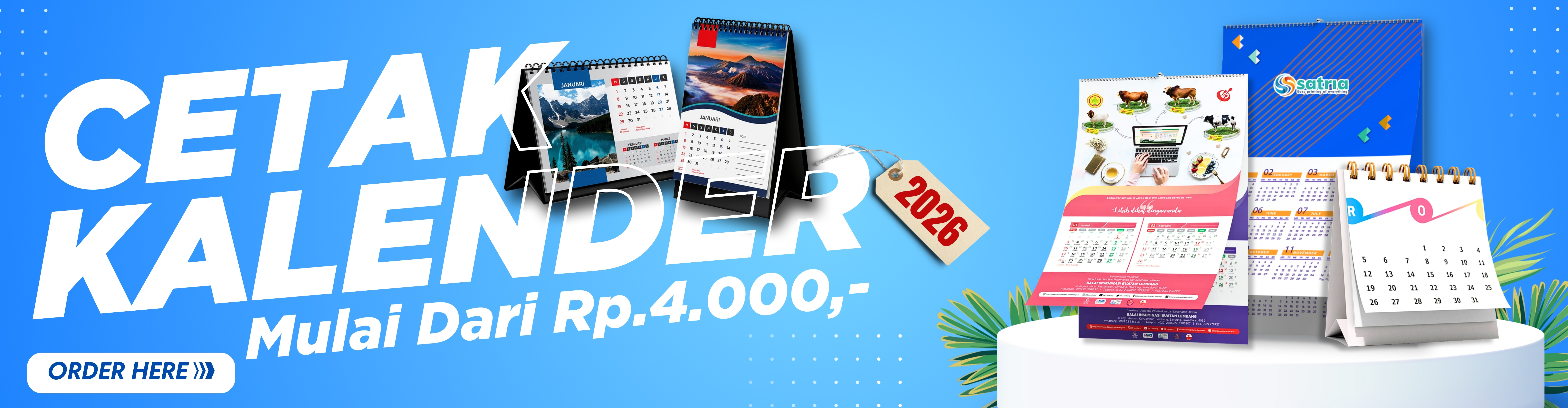 Banner kalender 2025